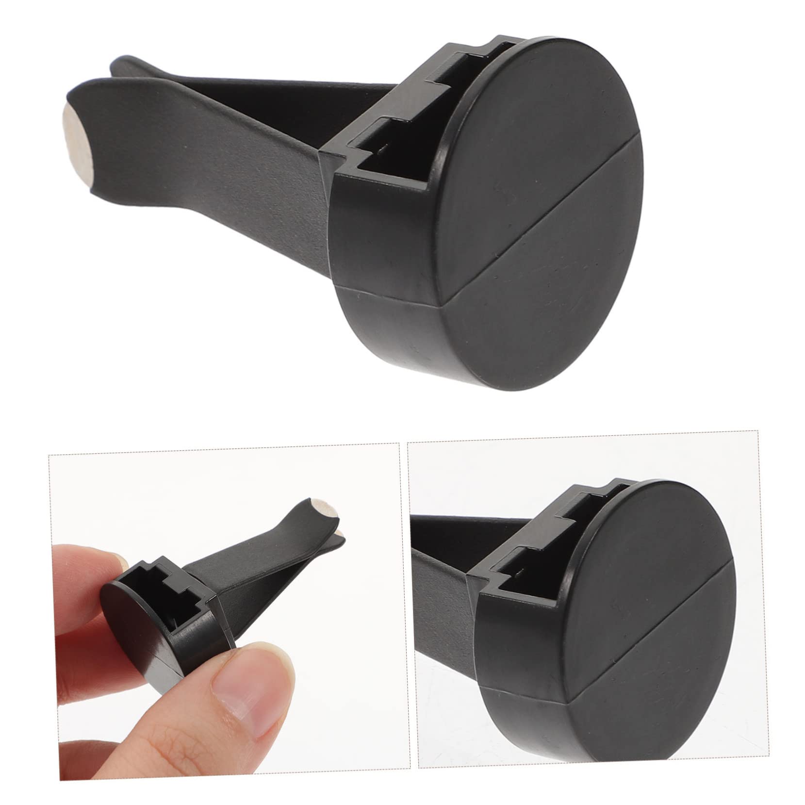 Clip per Bocchetta di Ventilazione Auto e Uso Pratico Accessori per Decorazione Auto 100 Pezzi in Metallo e Plastica, Clip Robuste e Decorative per Uscita Aria