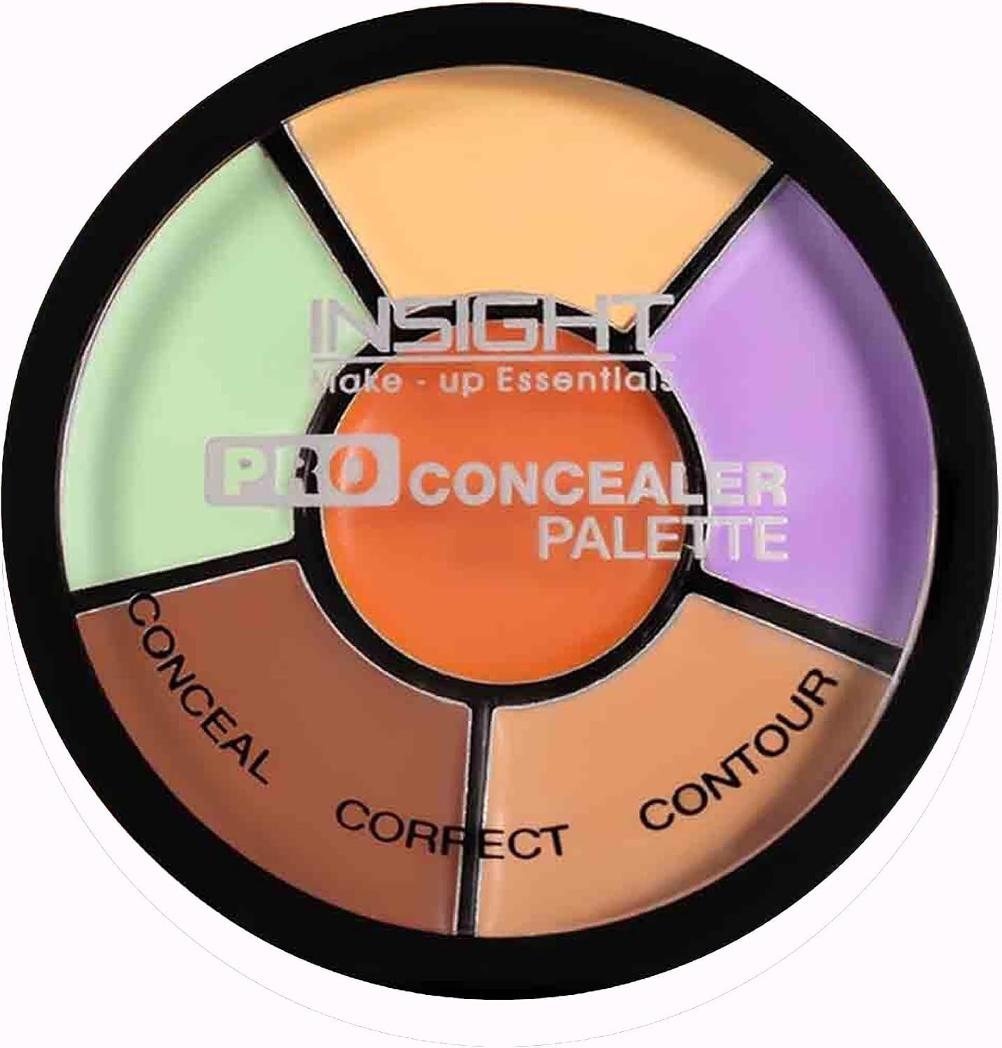 INSIGHT Cosmetics Natural Pro Concealer Palette-Corrector, Medium |Conceal |Correct |Contour |Waterproof |Crease Resistance |Long Lasting |Oil Control (Cr105-Corrector)-image-32