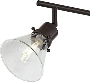 Leila 23 1/4 Wide 3-Light Fixture Bronze Style Track Light Fixture