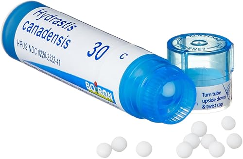 Miniatura 4 de Boiron Hydratis Canadensis 30C, paquete de 5 unidades de 80 tubos de pellets, medicina homeopática para goteo posnasal