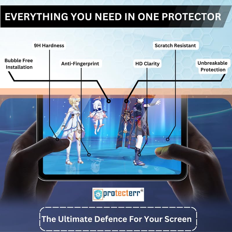 Image of 1 Pack | Screen Protector Guard for Realme Pad 2 11.5 inch - Ultra-Thin, HD Clear, 9H Hardness, Anti-Scratch, Bubble Free, Edge-to-Edge Easy Install (Not Tempered Glass)