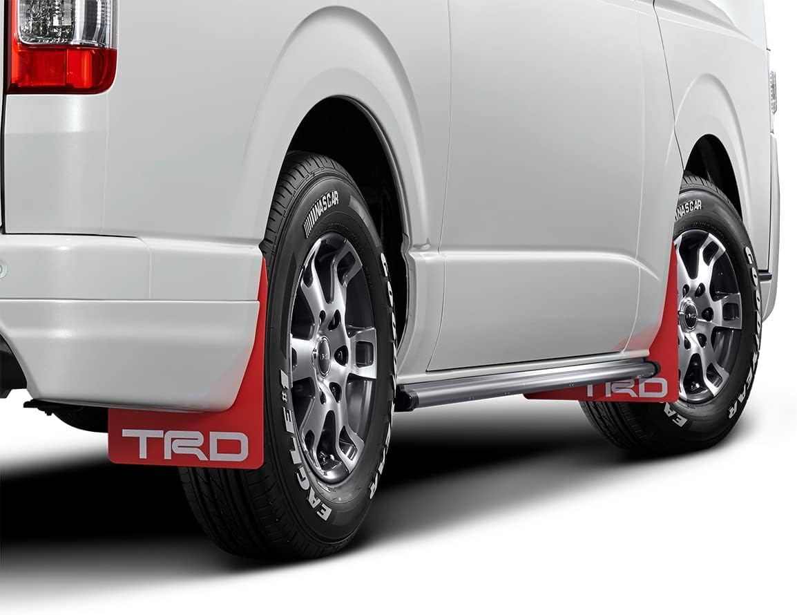 ハイエースTRDマットフラップ Amazon | TRD ハイエース 200系 4型 ワイドボディ マッドフラップ