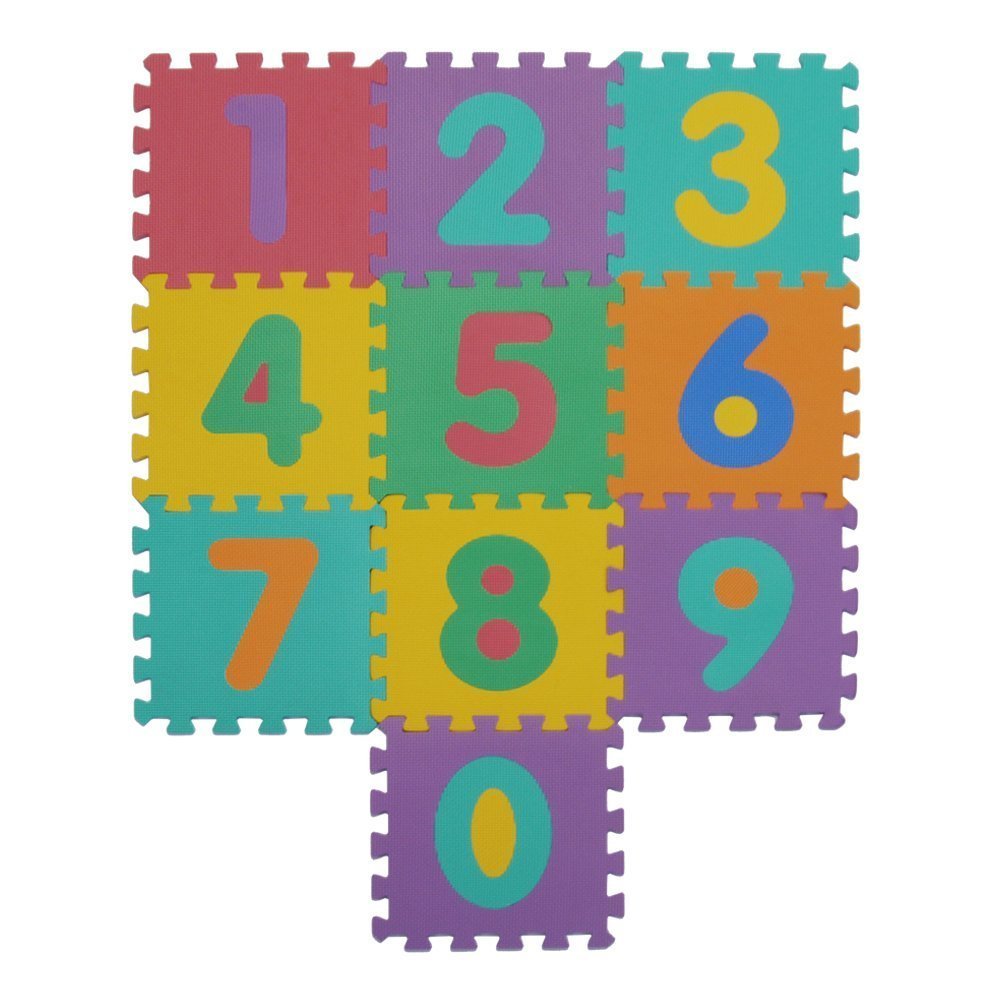 VeloVendo® - Dywan do puzzli dla dzieci XXL - 36 elementów z certyfikatem CE i przetestowany przez TÜV, miękka pianka EVA, mata do zabawy dla dzieci, mata do zabawy, mata do zabawy dla noworodków