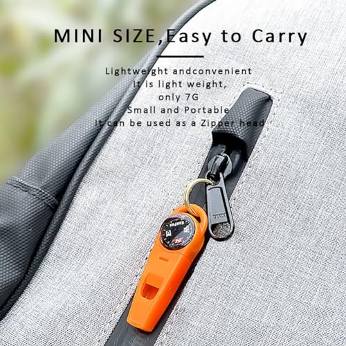 Brújula KanPas EDC Mini con Silbato de Supervivencia miniatura 4