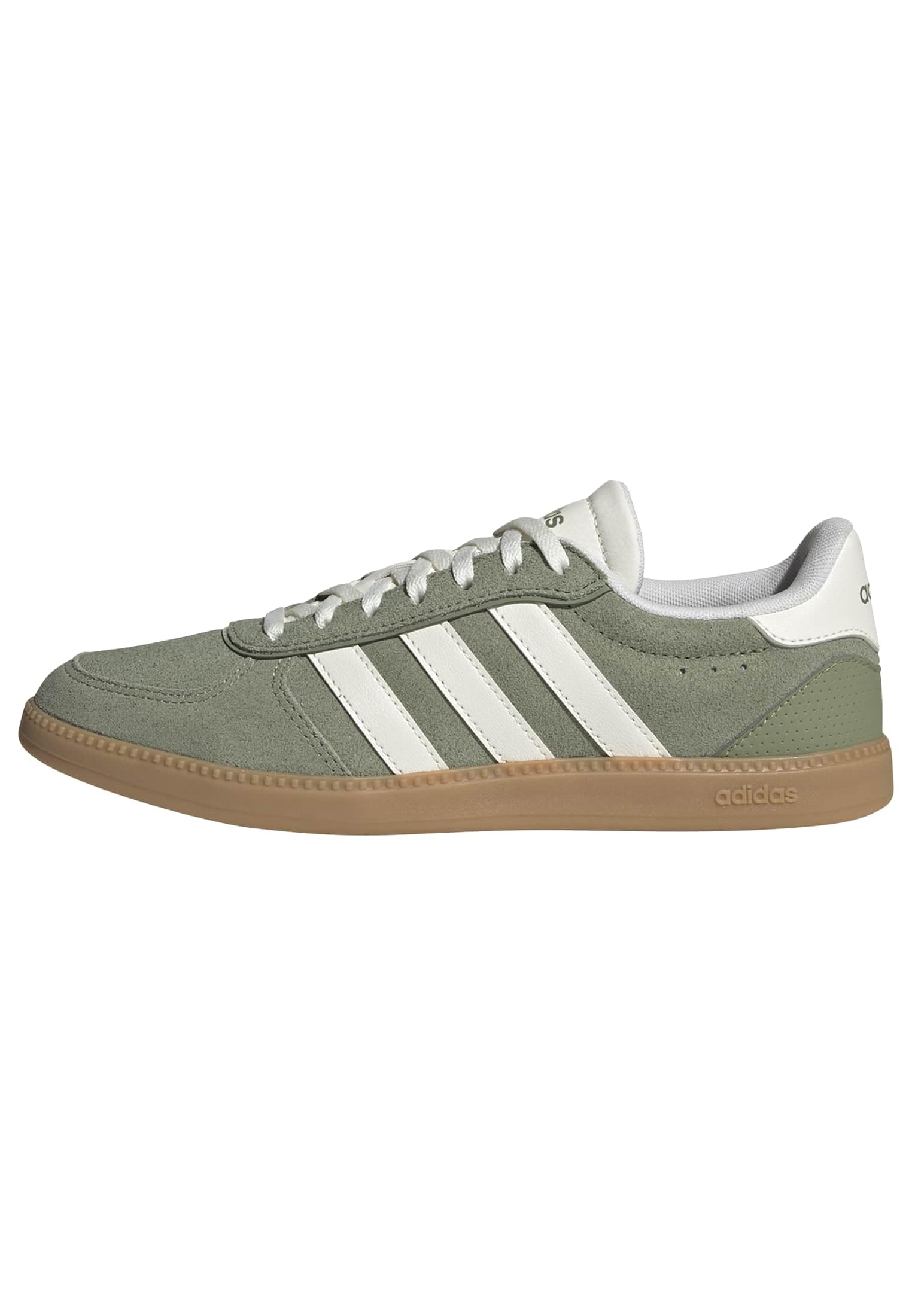 Adidas Baskets BREAKNET Sleek Tent Green/Core White/Gum 3, 37 1/3 EU