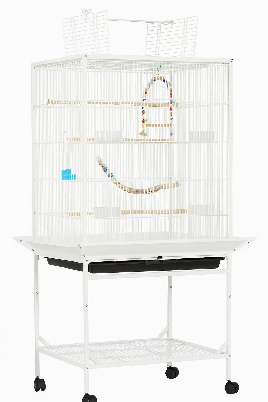 未使用　新品　鳥ケージ　大型　鳥ガゴ 大型鳥かご 鳥籠 鳥 ケージ インコ 屋内 屋外用金属製鳥かご