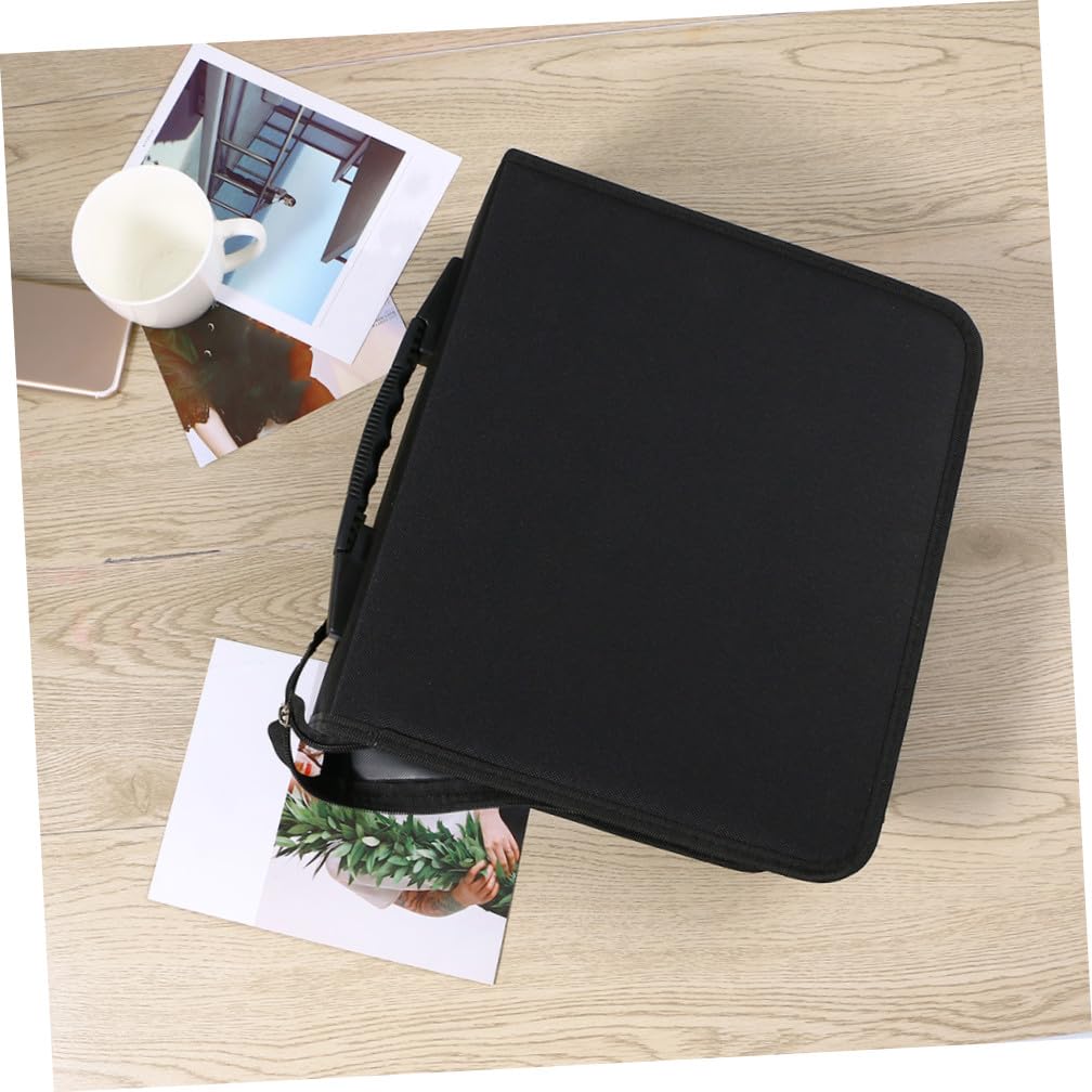 NUOBESTY Scatola per CD da Dischi Custodia per Dvd Organizer per Dischi Scatola Porta Album