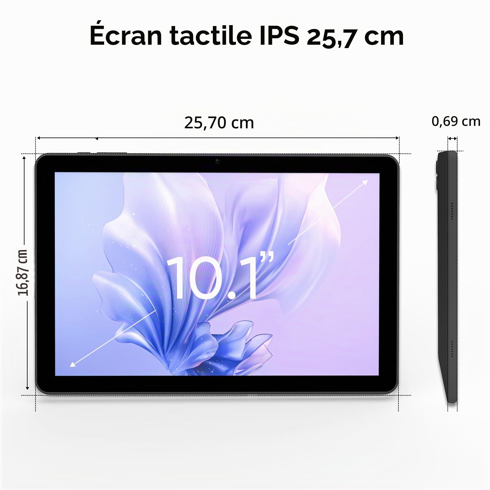 COLORROOM Octa-Core Android Tablet 10.1 Inch Android Tablet 14