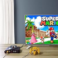 Vista 7 de Adaptador de convertidor HDMI prémium para N64GameCubeSNES Plug and Play 1M macho a macho 1080P Nintendo 64 a HDMI Converte