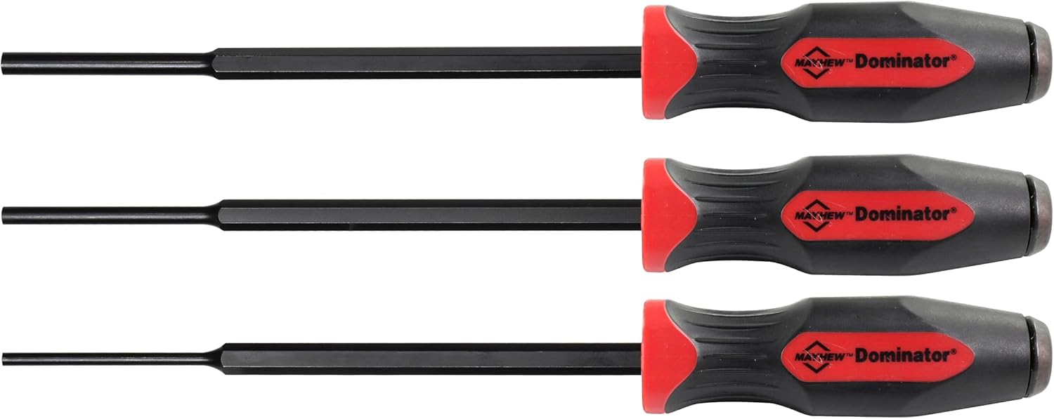 Mayhew Tools 14052 Heavy Duty Pin Punch Set, 3-Piece