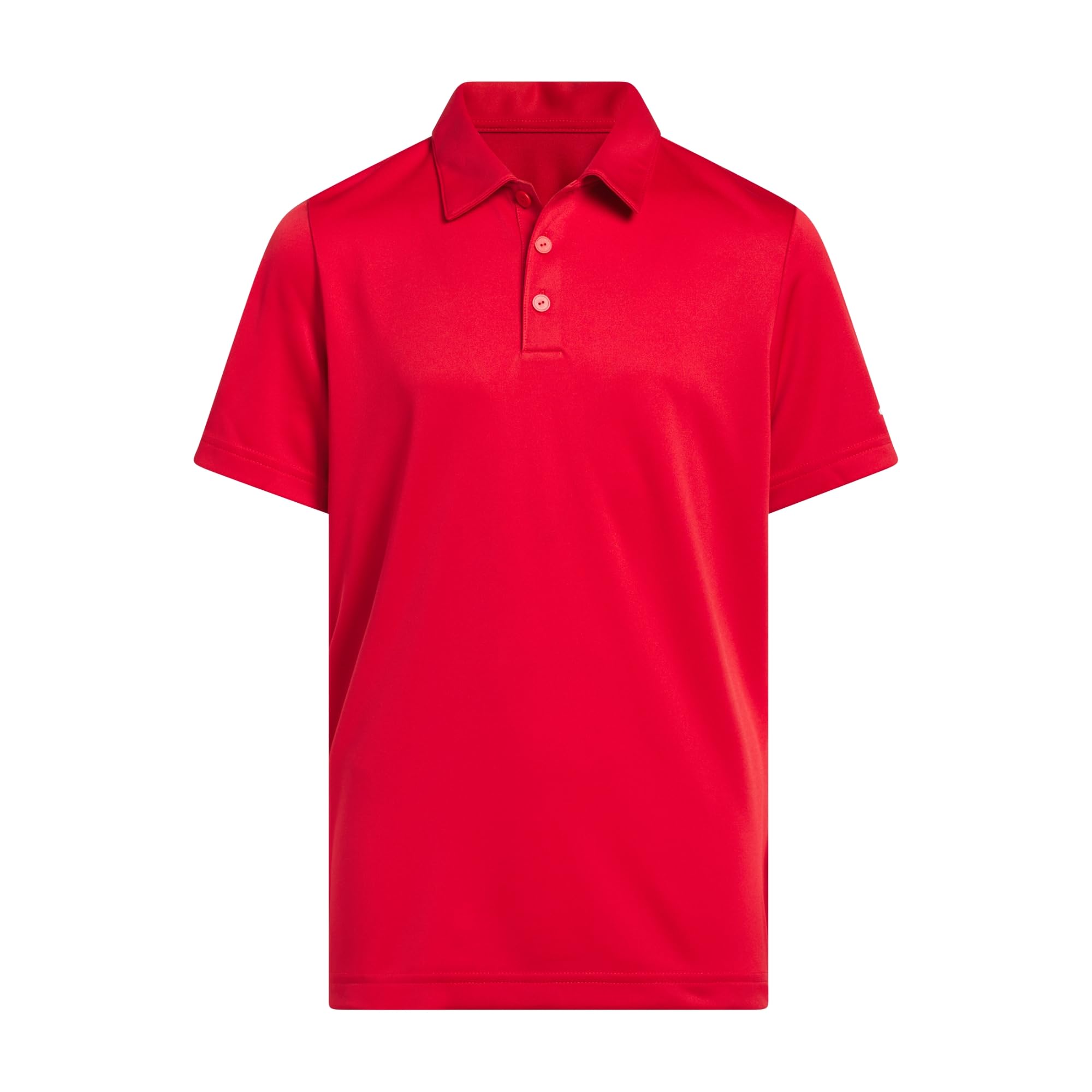 adidas Boy's Boys Performance Short Sleeve Polo Shirt, Collegiate red, 11-12 Years