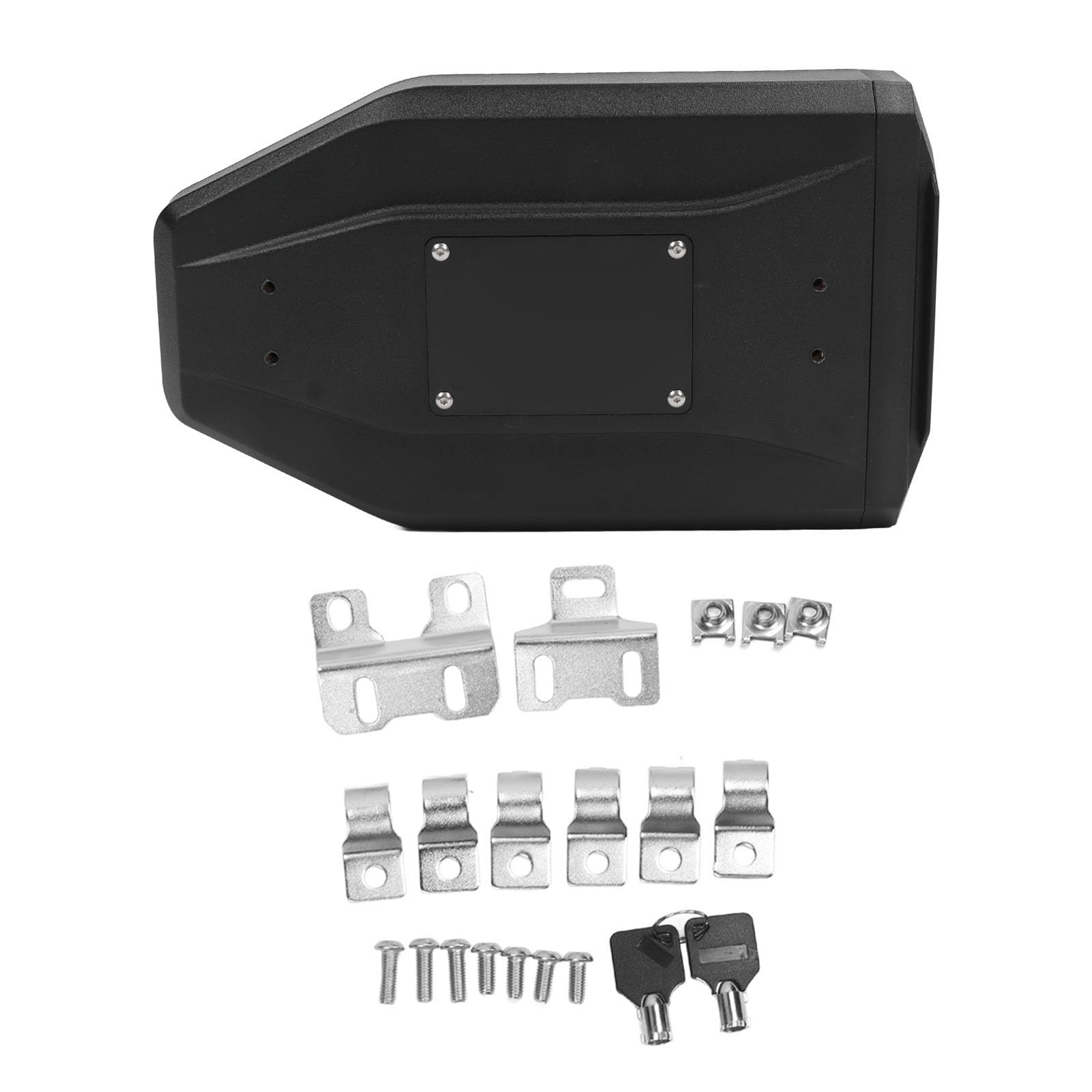 Cassetta degli Attrezzi per Moto, Cassetta degli Attrezzi per Moto Pratica Ed Elegante Cassetta degli Attrezzi Laterale per Moto Portatile di Ricambio per R1200GS R1200GS (Nero)