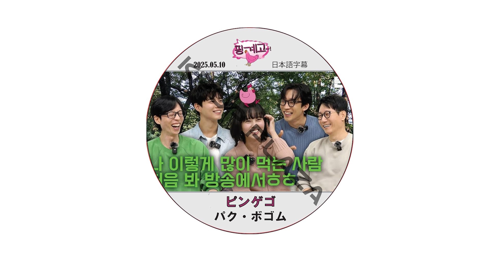 Amazon.co.jp: パク・ボゴム DVD ピンゲゴ (2025.05.10) 日本語字幕