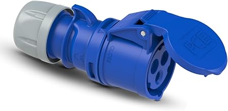 Caravan Plug, blue, PCE213-6, 250 voltsV