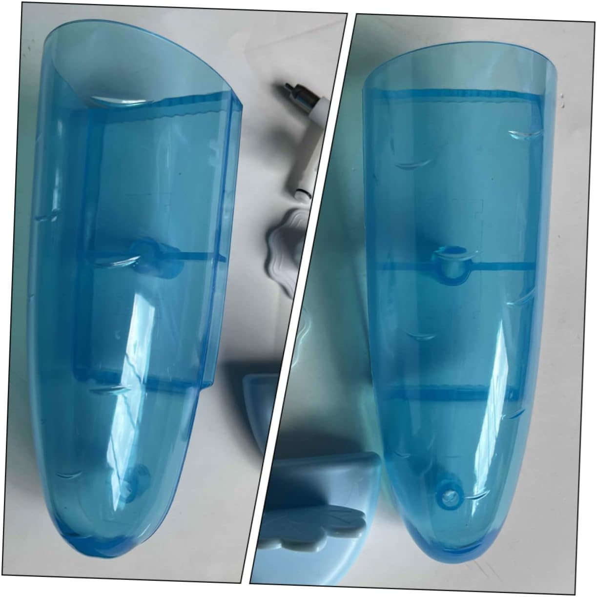 Levemolo Attach Pet Water Feeder Hanging Carrot-Shaped Dispenser for Guinea Pigs and Animals Stable Non- Design for Convenient Hydration Cages