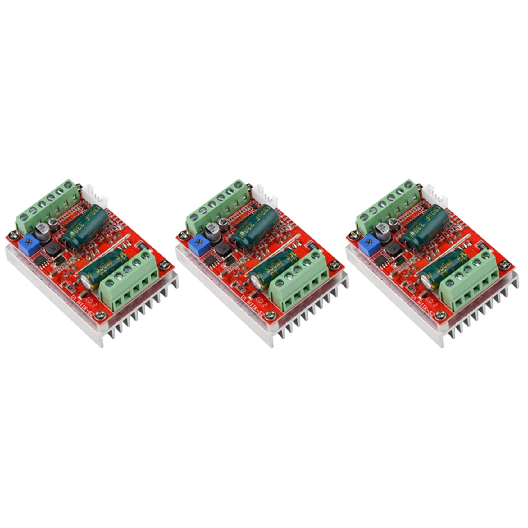 Jnchdghwa As Shown 3X Dc 6-60V 400W Bldc Three Phase Dc Brushless Motor Controller Pwm Hall Motor Control Driver Board 12V 48V
