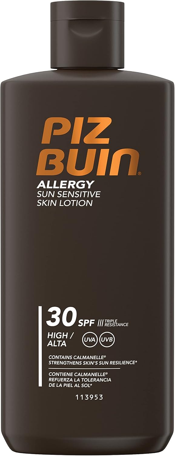 Piz Buin Allergy Sun Sensitive Skin Lotion Spf 30, 200 ml, Bruin