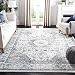 Safavieh Evoke Collection EVK220D Vintage Oriental Grey and Ivory Area Rug (3' x 5')