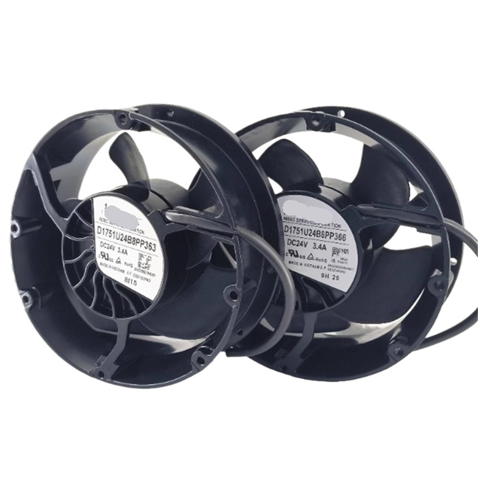 LWJYIPETZQ 1PCS Cooling Fan D1751P24B8PP356 D1751S24B8CP353 D1751S48BCP-33 D1751S48B9CP-54 D1751S48B9CP-33 D1751S48B9ZP-00(D1751S24B8CP353)