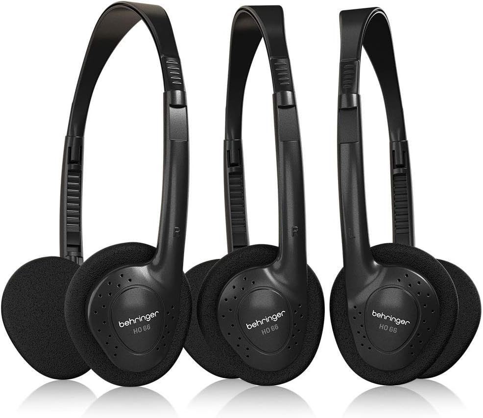 studio headphones (ho 66) - BLK
