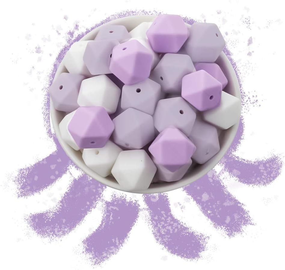 RUBY 30 Silicone Teething Beads for Dummy Clip Kuwait Ubuy