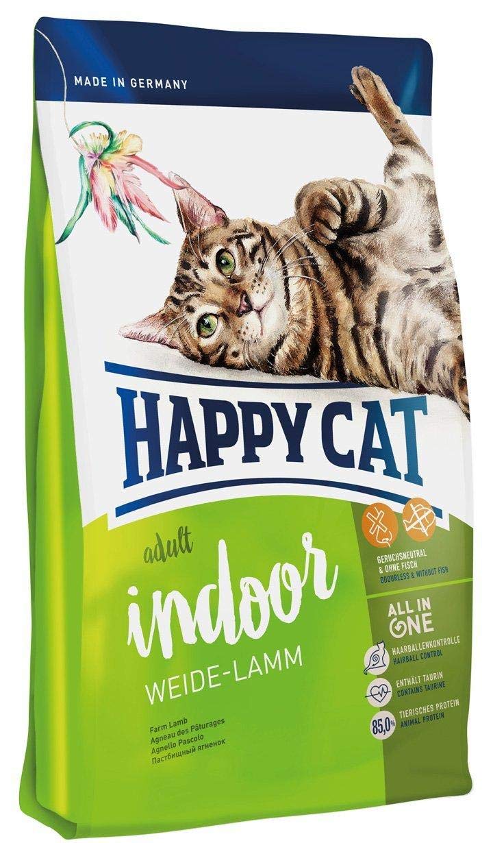 Happy CatIndoor Weide-Lamm 4 kg for Cat