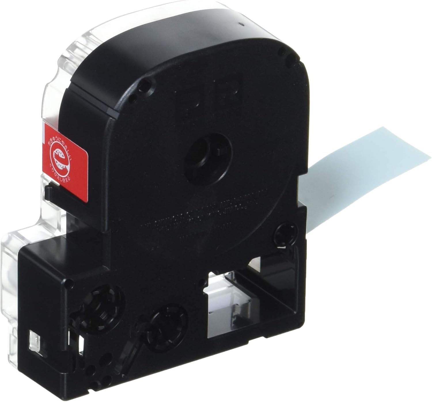 King Jim SD18R Tepra PRO Tape Cartridge, Color Label (Vivit), 0.7 inches (18 mm), Red Label/White Character, Length 22.8 ft (8 m)