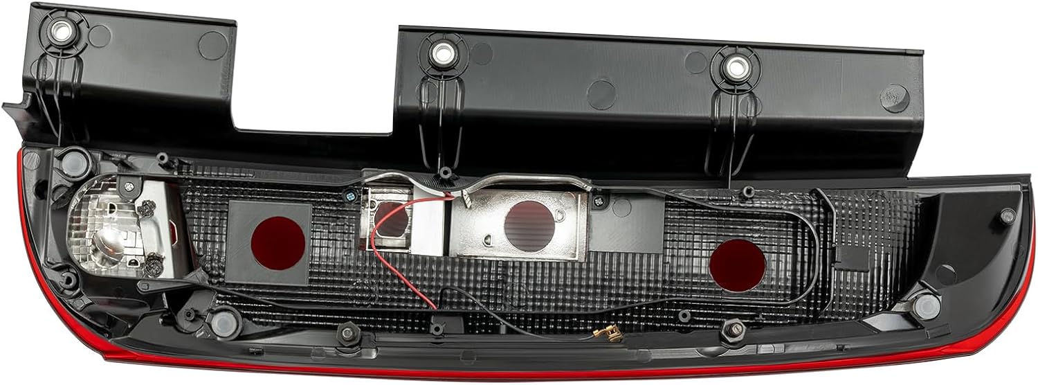 Tail Lights Fits Dodge RAM PROMASTER CITY 2015-2019, Driver Side Halogen Tail Light, Bulb Included (Left Side)