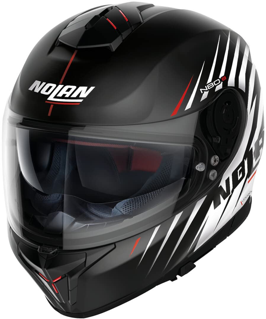 Nolan N80-8 Kosmos N-Com Kapalı Motosiklet Kaskı 064 Siyah XXL