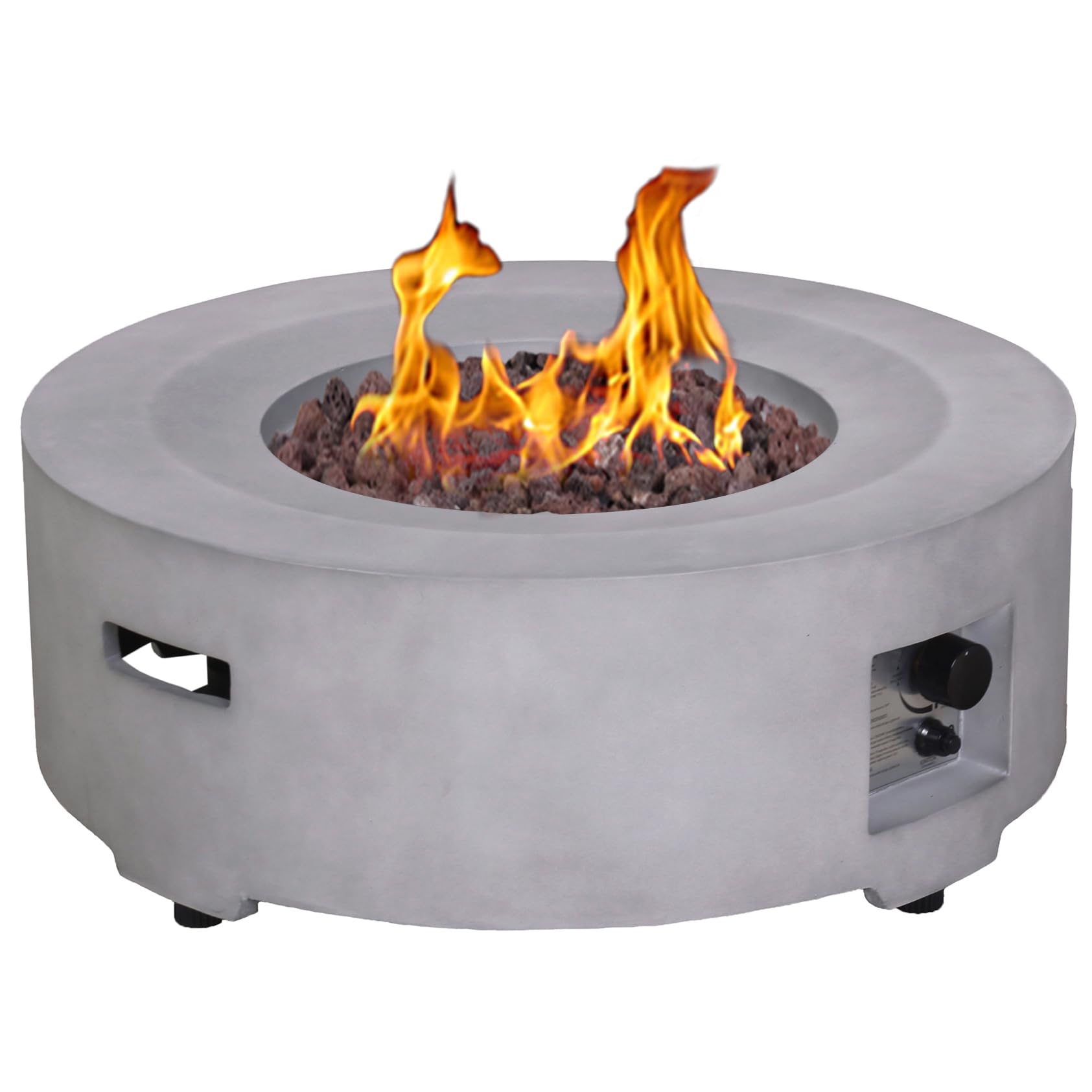 Afterglow TerraFab 30" Round 40,000 Btu Propane Fire Pit