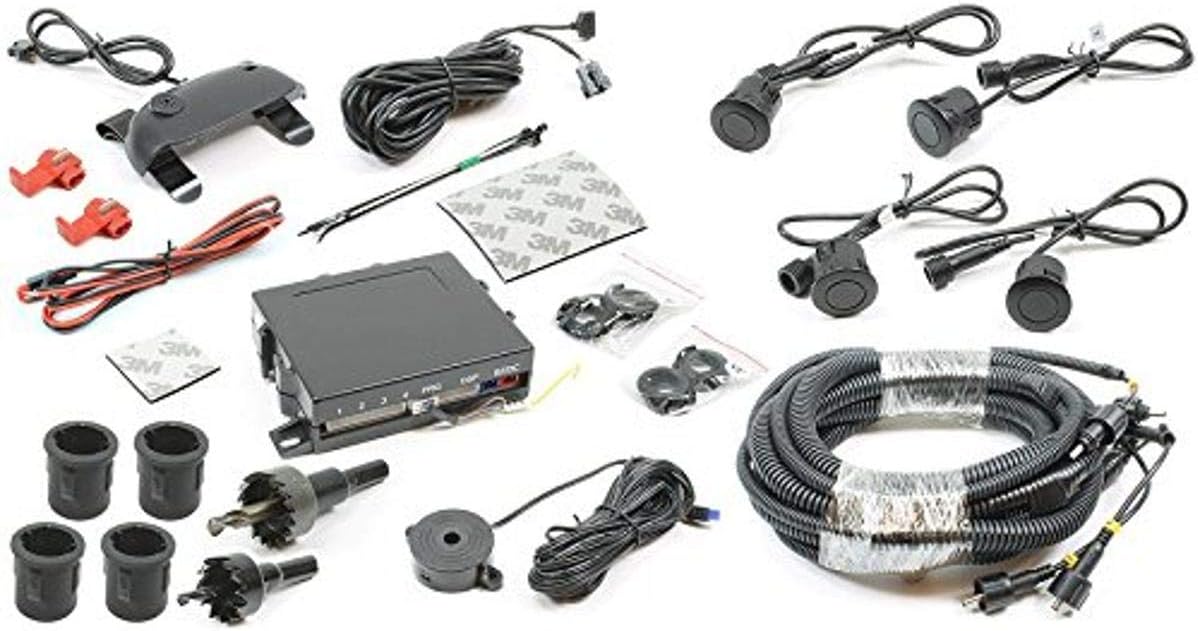 Rostra 250-1903-BZPRO Rear Bumper Parking Assistance System for Cars/SUVs ()