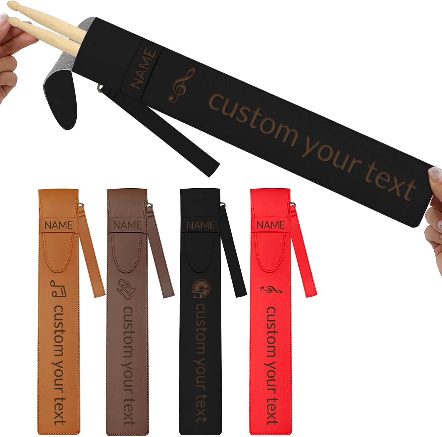 Amazon Xihedfd Custom Drum Stick Bag Personalized Leather amazon-xihedfd-custom-drum-stick-bag-personalized-leather