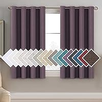 Vista 61 de H.VERSAILTEX Cortina de lino para oscurecer la habitación para dormitorio/sala de estar, cortinas opacas extra anchas de 100 x 84 pulgadas