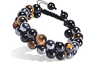 Triple Protection Black Obsidian Bracelet: A Talisman of Protection and Balance