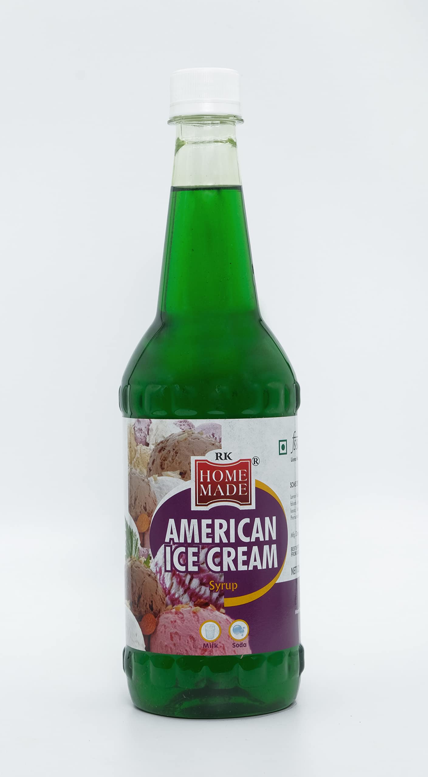 RK Home Made® | American Ice Cream Syrup Concentrated Syrups & Squash | Gluten Free | 100% Vegan & Low Fat | A Perfect Drink For House Parties, Picnics, And Road Trips To Everyone’s Delight 750 - Ml (B098BTQ3TG) Amazon Price History, Amazon Price Tracker