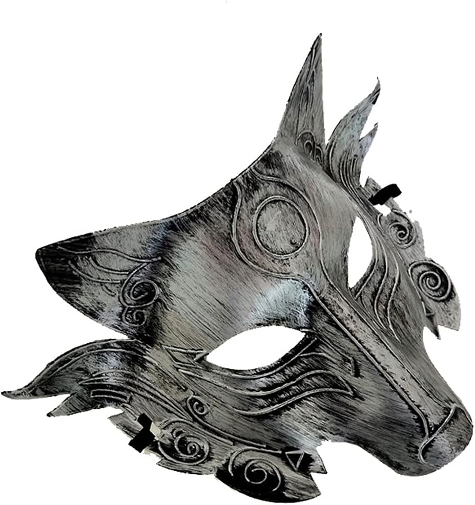 Halloween performance supplies animal wolf head mask performance accessories