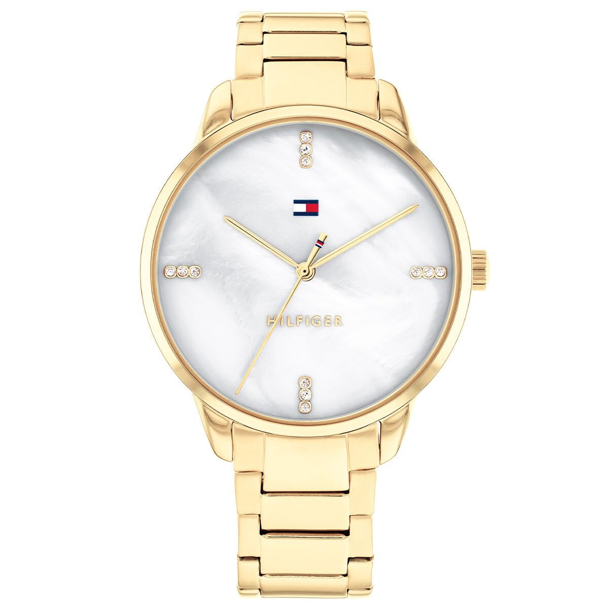 Tommy Hilfiger Tommy Hilfiger Reloj Analógico de Cuarzo para mujer con Correa en Acero Inoxidable dorado - 1782546