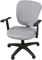 Vista 15 de Jinzio Funda para silla de oficina de computadora, tela protectora dividida y elástica, de poliéster, universal, para escritorio, para silla