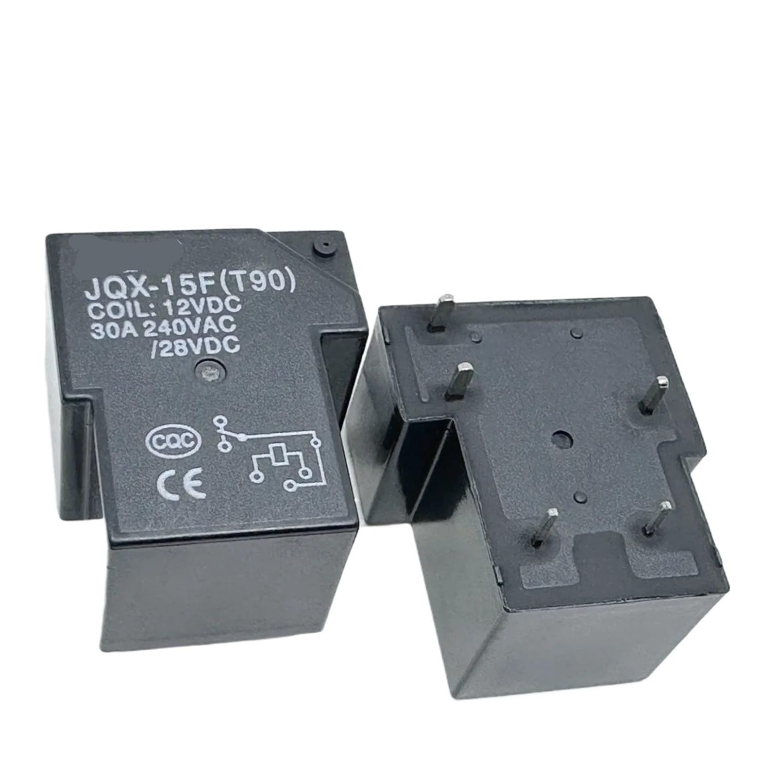 PKNVKZIDK 1pc JQX-15F(T90) 12VDC Relay 5pins