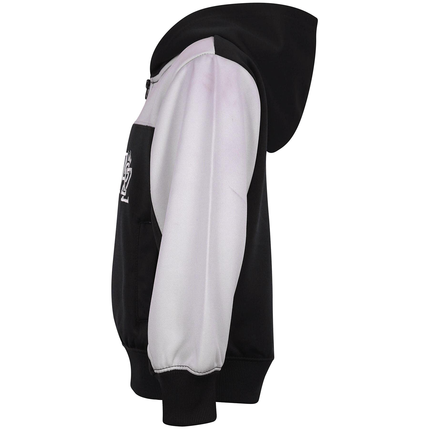 A2Z 4 Enfants Filles Garçons Unisexe Survêtement A2Z Brodé Contraste Lambrissé Toison À Capuche Hoodie Top Fond Scolaire PE Jogging Costume Joggeurs Âge 5-6, 7-8, 9-10, 11-12 Et 13 Ans