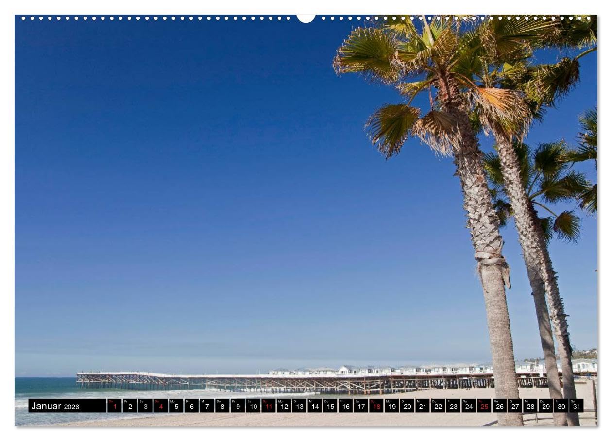 San Diego (hochwertiger Premium Wandkalender 2026 DIN A2 quer), Kunstdruck in Hochglanz: Kalifornisches Lebensgefühl aus San Diego in einem Kalender vom Reiseotografen Peter Schickert (CALVENDO Orte)