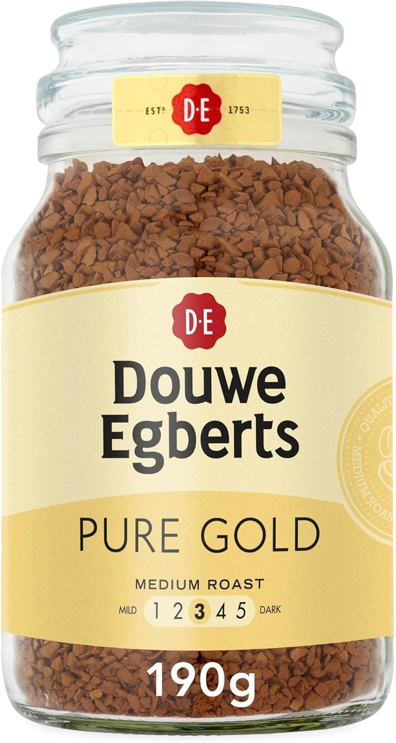 Douwe Egberts Pure Gold Instant Coffee, Medium Roast, 95g (Product Of UK) From DECADENT-image-47