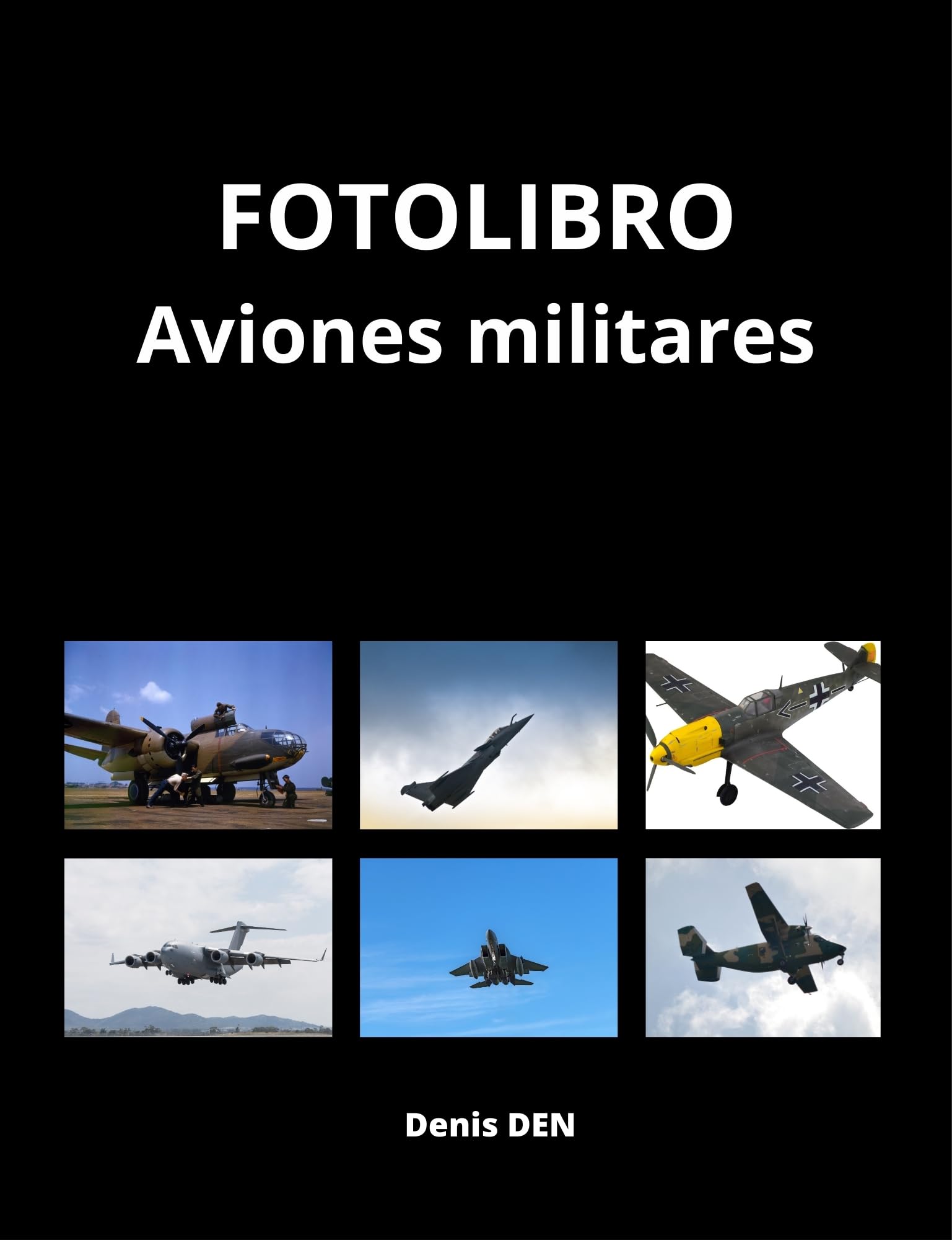 FOTOLIBRO Aviones militares beau livre d'art et d'histoire militaire espagnol