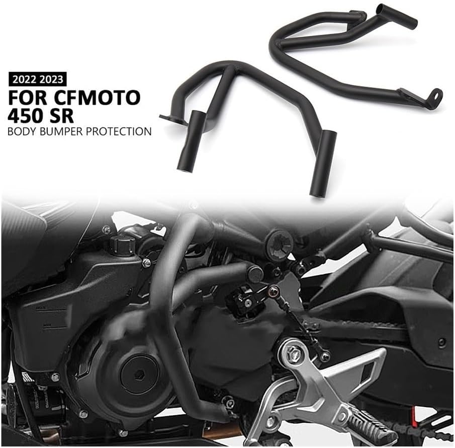 Engine Protection Bar Motorcycle Left and Right Engine Tank Guard Crash Bar Bumpers Protection for 450 SR 450SR 450sr 2022 2023