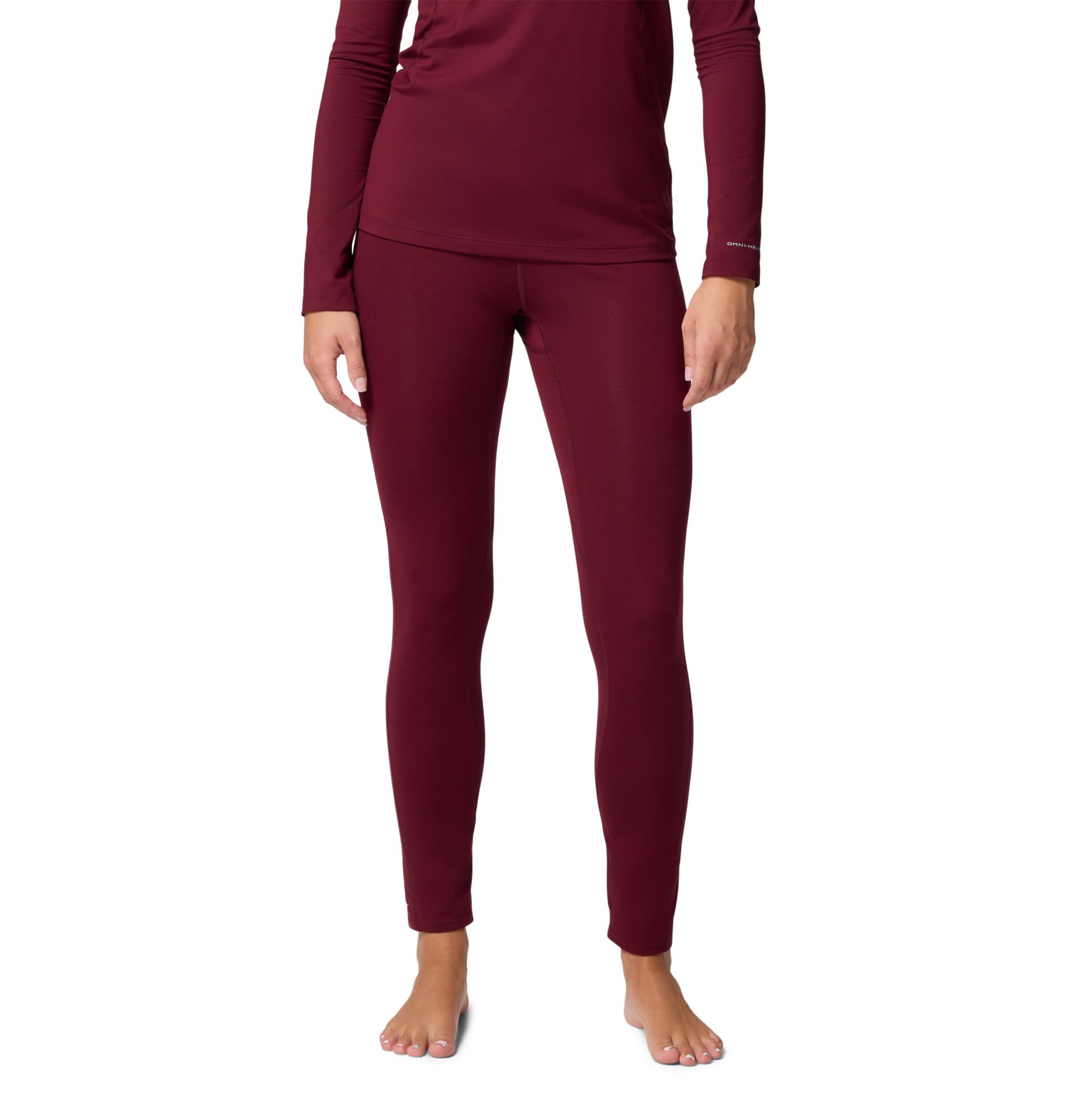 Columbia Women's Midweight Stretch Tight Baselayer, Purple, Size Xl, Women