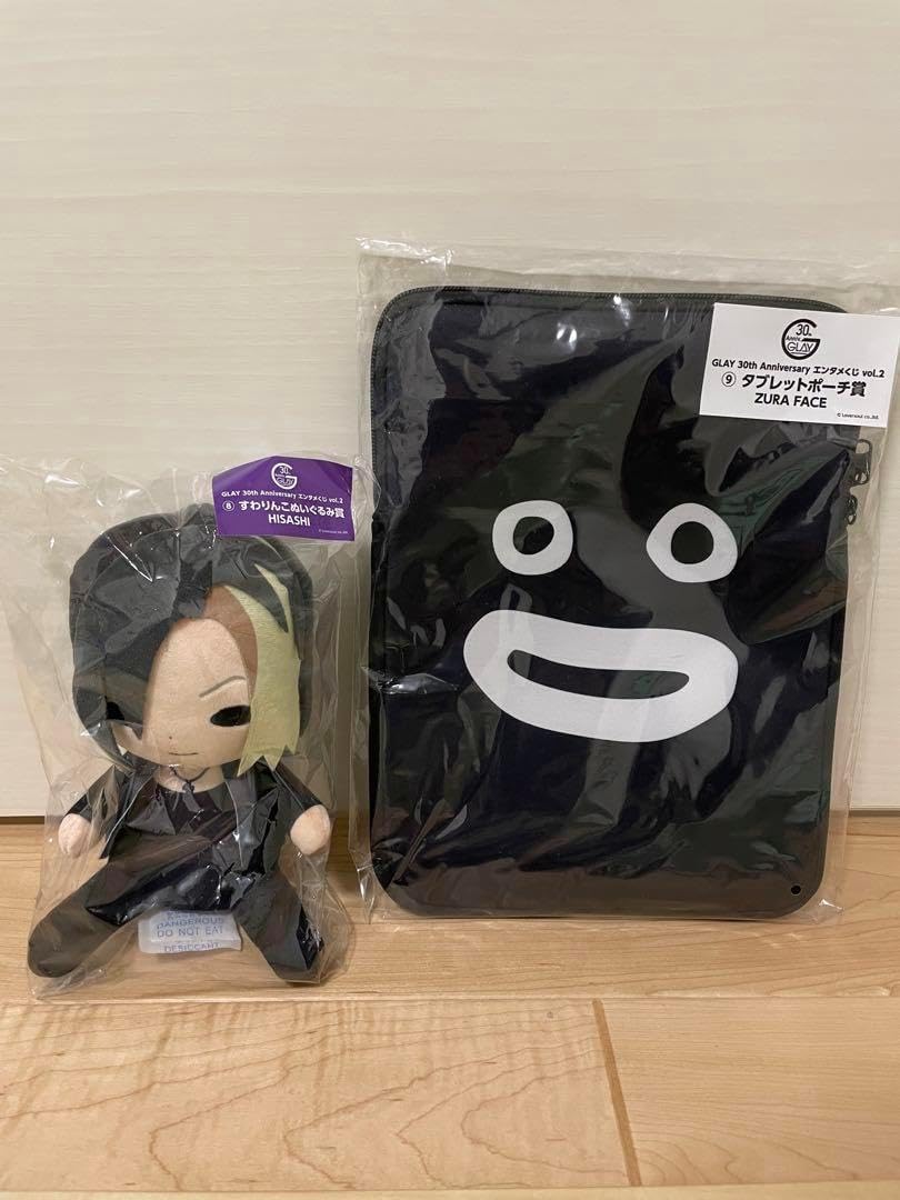 GLAY HISASHI すわりんこくじVol.2 タブレットポーチ T GLAY 30th