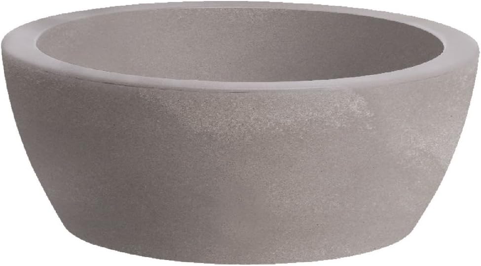 Nicoli R4240S Evolution Matt Rotational Moulding Thetis Vase, Ash, 40 cm