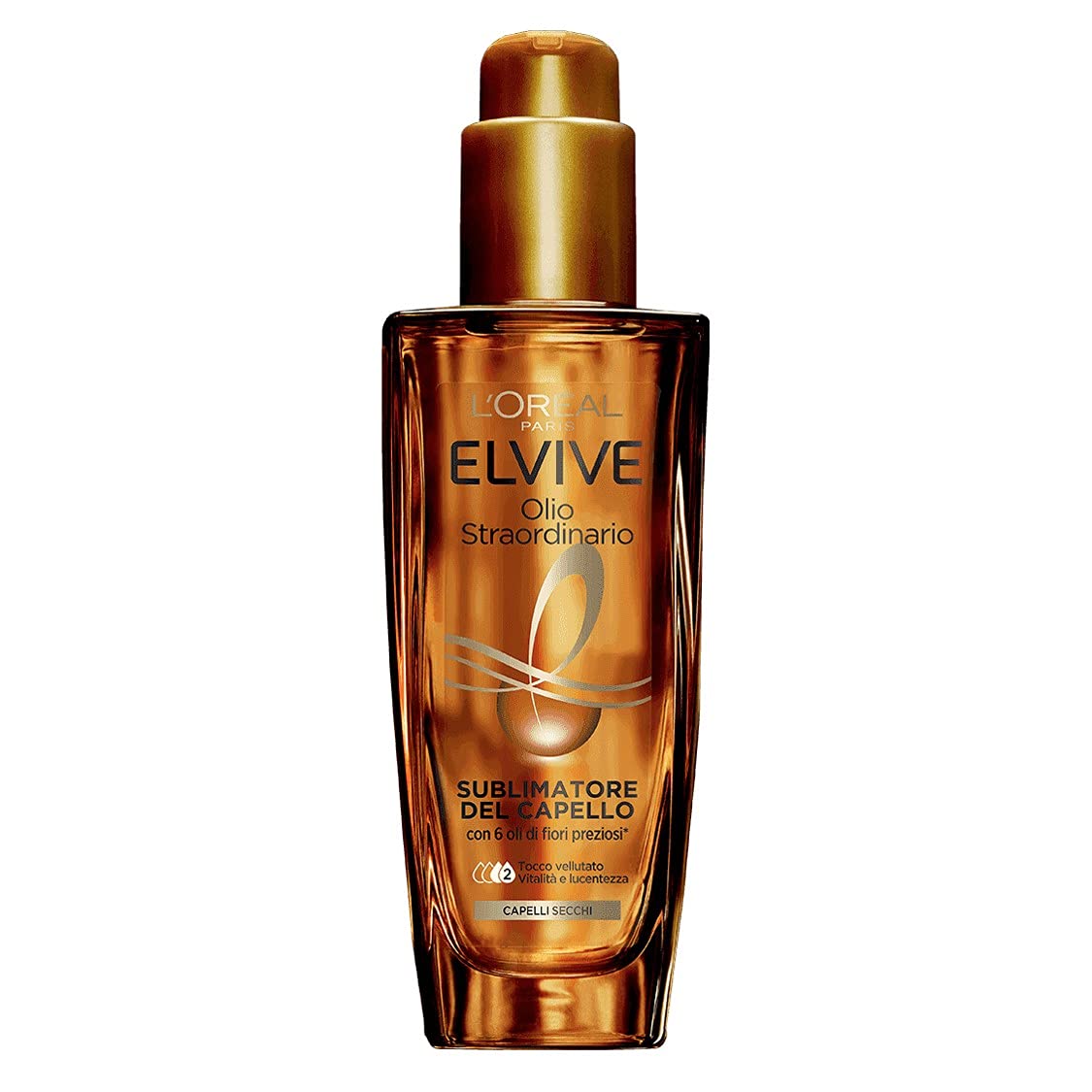 l'Oréal Paris Elvive - Kit de cabello con aceite excepcional que contiene 1 champú y 1 aceite para cabello seco con efecto nutritivo para cabello seco