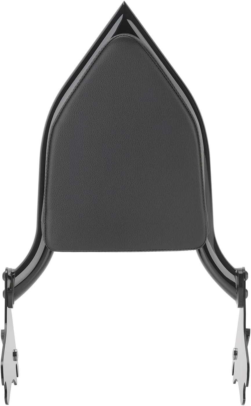Passenger Backetst Sissy Bar, Motorcycle Passenger Backrest Compatible with Harley Davidson Touring CVO/Road King, Street Road Electra Glide 1997-2008