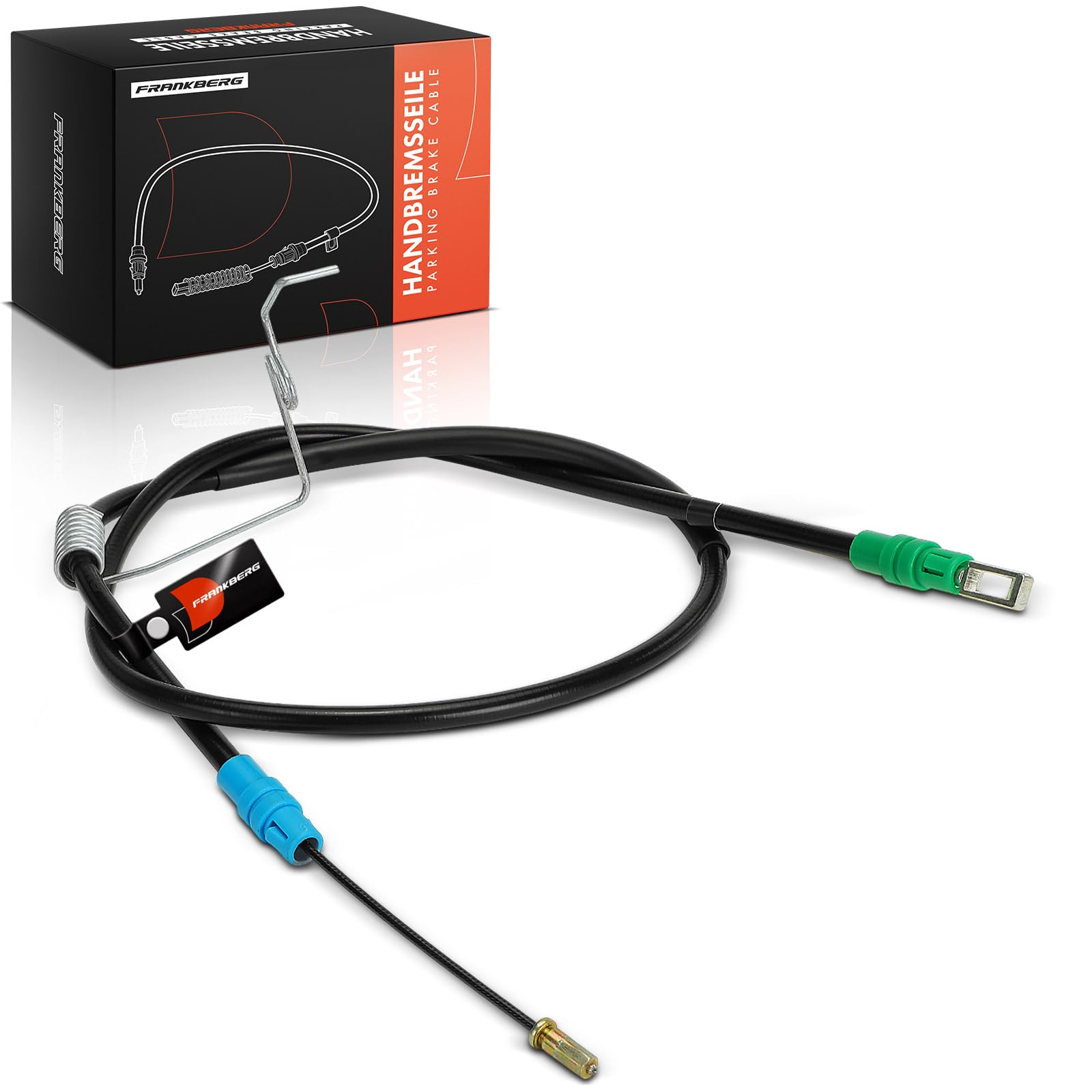 Frankberg Handbrake Cable Compatible with Transit Platform/Chassis FF FM FN 2.2L 2.4L 3.2L 2006-2014 Replace# 1734693